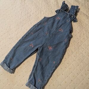 MS Floral Denim jumpsuit